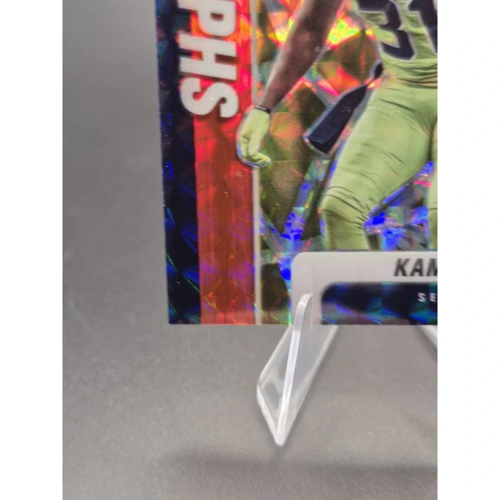 2021 Panini Kam Chancellor #A-KC Autographs Red Yellow Choice Mosaic Prizm SP